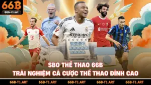 SBO Thể Thao 66B - Trải Nghiệm Cá Cược Thể Thao Đỉnh Cao
